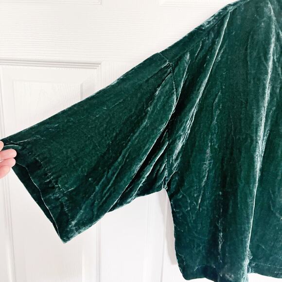 Cupcakes & Cashmere Anthropologie Christel Romantic Velvet Top - Picture 6 of 7